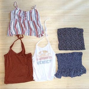 READ DESCRIPTION American Eagle Summer Tank Bundle